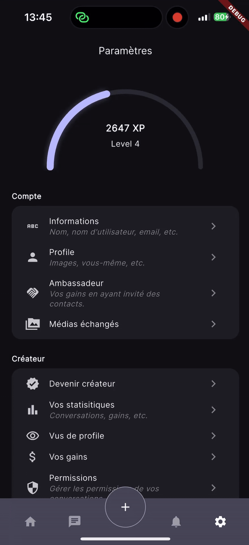 Vipuick app settings