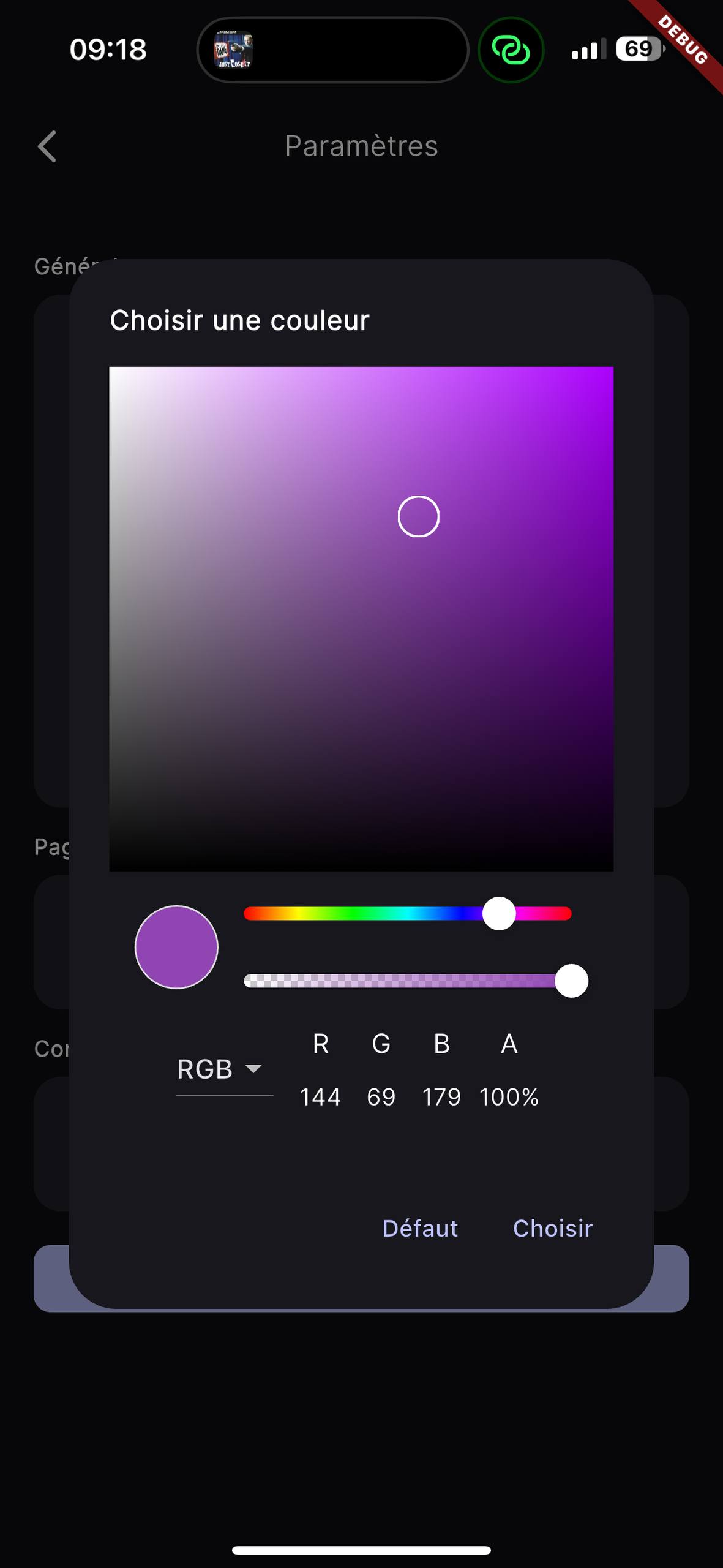 Vipuick custom color picker